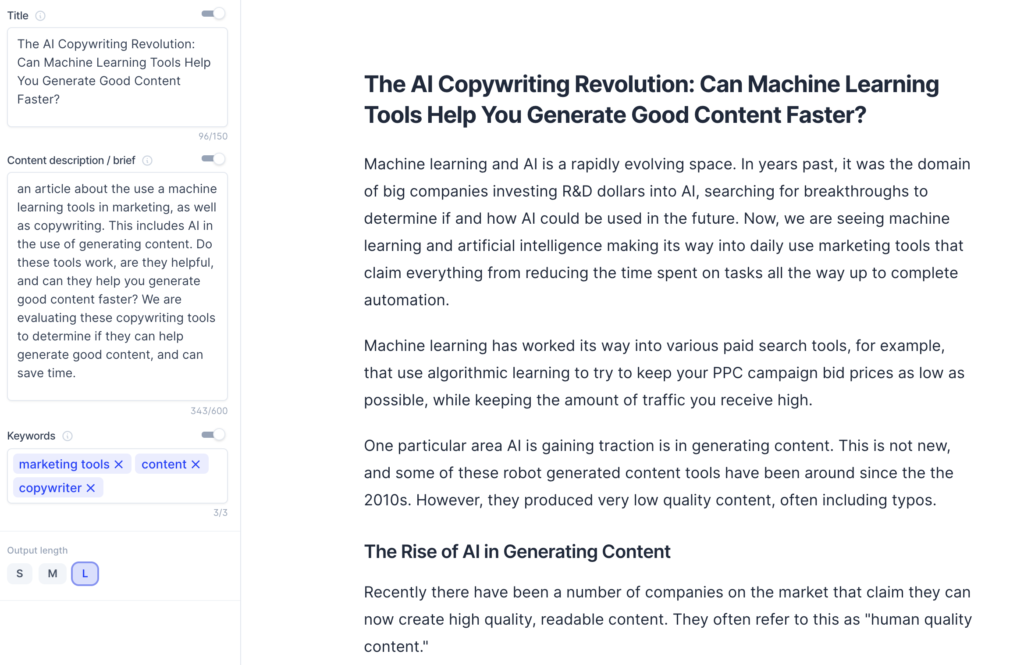 Conversion. Ai jarvis long form editor